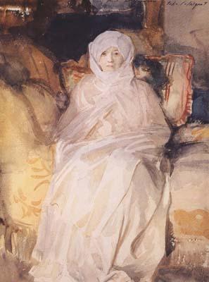 John Singer Sargent Mrs.Gardner in White (mk18) oil painting image